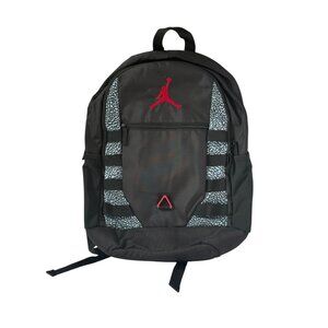 Nike Air Jordan Jumpman Backpack Black Red Men's School Gym Travel Bag